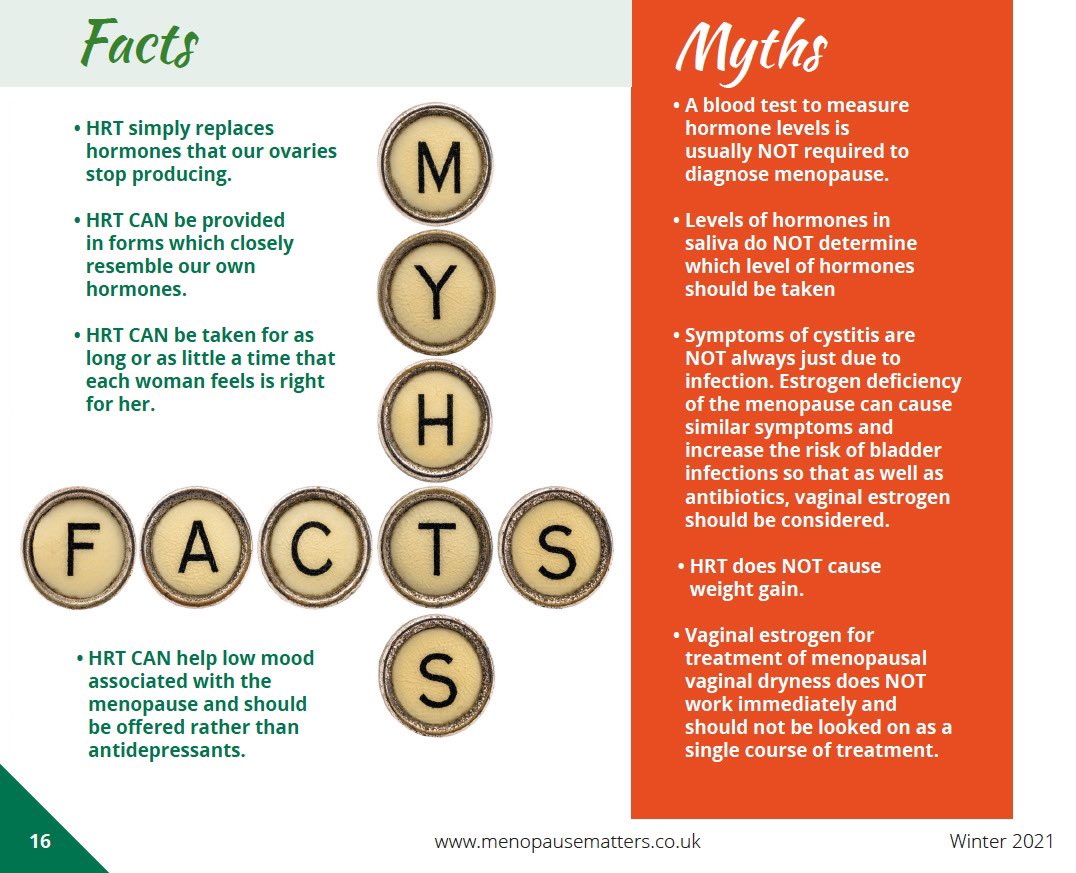 Facts &amp; Myths about HRT! ⬇️
-
-
#menopausematters #Menopause #menopausesupport #hrt #womenshealth