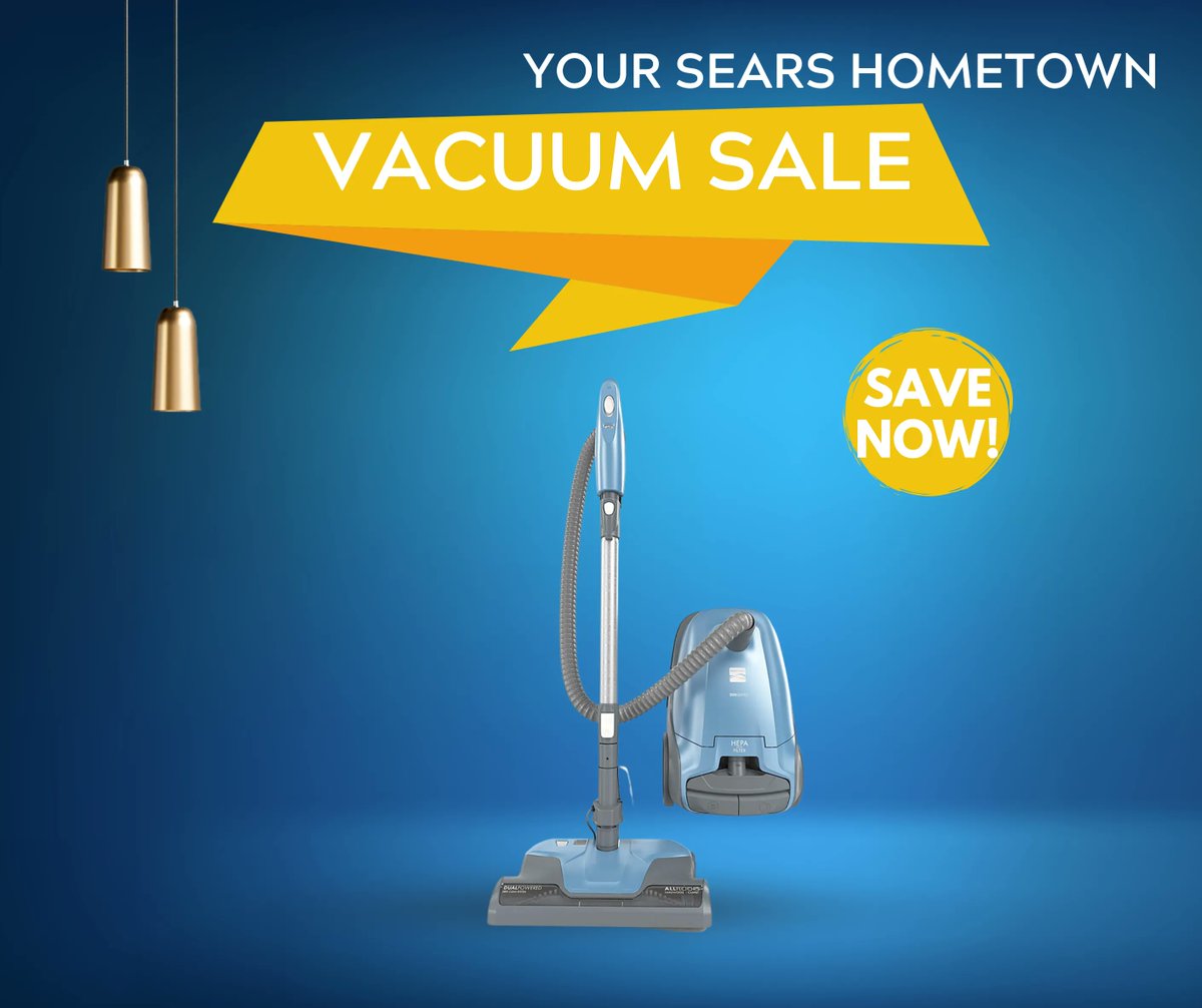 SearsFortPierce's tweet photo. Your Local Sears Hometown Sale! 
SAVE ON ALL VACUUMS!
3207 S Us Hwy 1
Fort Pierce, FL 34982
772-489-8055
https://t.co/RXYre74N54
#sears #searshometown #HappyNewYear2022 #toptrending #coupons #internetcoupons #sales #fyp #NewYear2022 #saleoftheweek #onlineshopping #hotdeals https://t.co/V2Z2EMGCsV