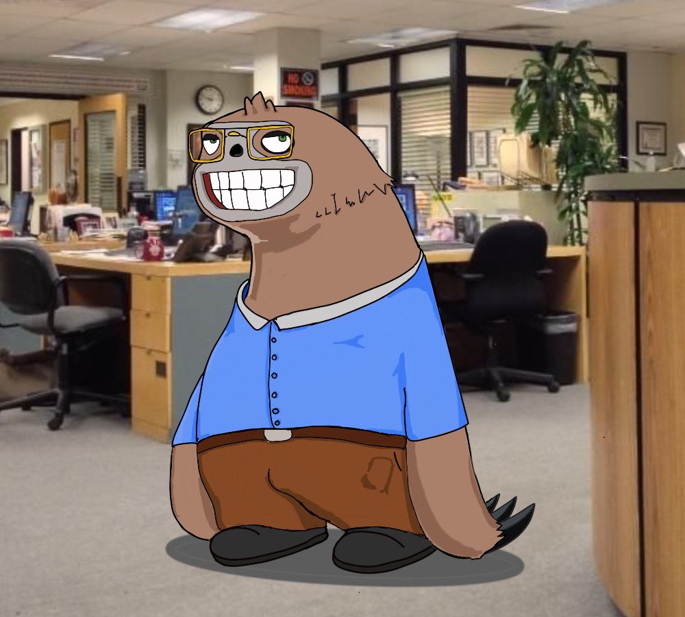 ChinZill's tweet photo. Office slothie ready to slack at work!
Slothie fiat miner. What do you think?
PS: Sorry for the repost. This is for a contest submission.
@slothverse
#Slothverse #SlothverseFanArt https://t.co/dDySMwDPQl