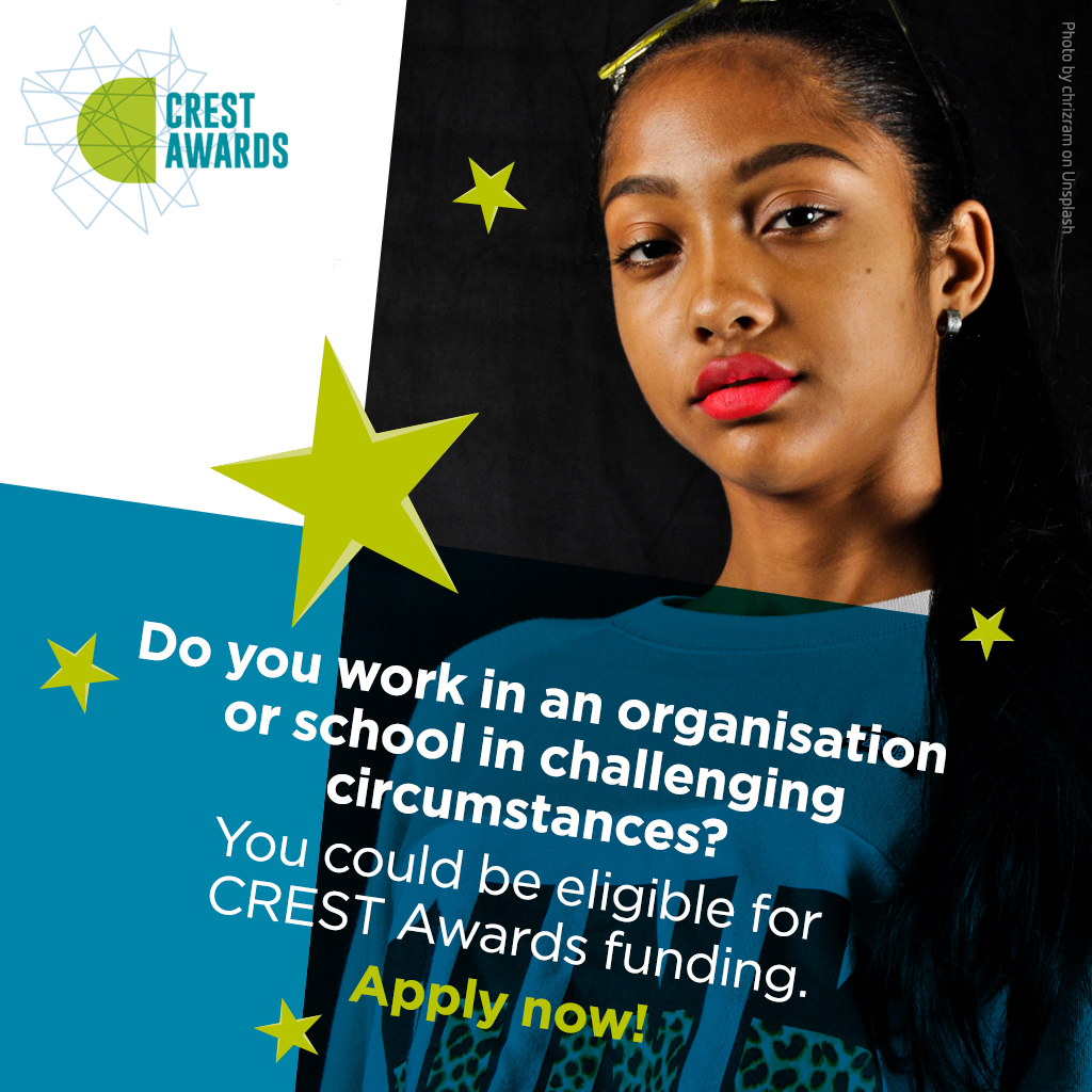British Science Week (@scienceweekuk) on Twitter photo #Teachers! If you work at a school that teaches young people from groups traditionally underrepresented in science, you could be eligible for up to £600 to run <a href="/CRESTAwards/">CREST Awards</a>! Click here for all the info you need: bsa.sc/URA-funding
📅Apply by 31 January #Teachers! If you work at a school that teaches young people from groups traditionally underrepresented in science, you could be eligible for up to £600 to run <a href="/CRESTAwards/">CREST Awards</a>! Click here for all the info you need: bsa.sc/URA-funding
📅Apply by 31 January