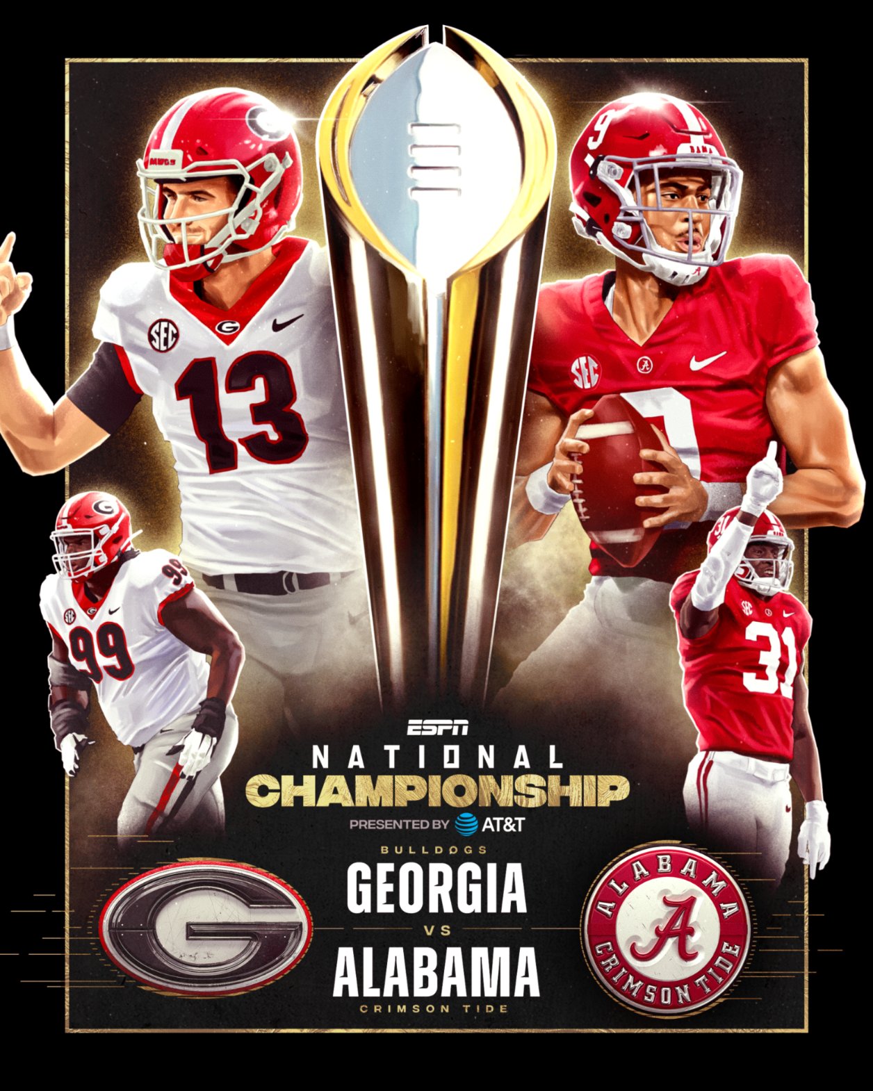 CFP National Championship 2022 - Sports world erupts as Georgia Bulldogs defeat Alabama Crimson Tide - ESPN