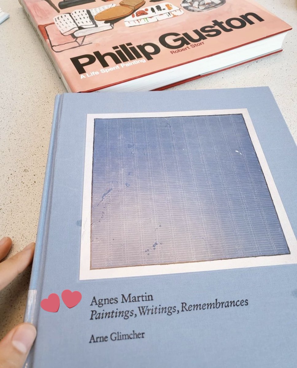 ItalianARMY_BTS's tweet photo. Some basic informations about the two books in Namjoon's IG post 🥰

Book 1:
Agnes Martin. Paintings, Writings, Remembrances
by Arne Glimcher
@BTS_twt https://t.co/bXqLhRl36F