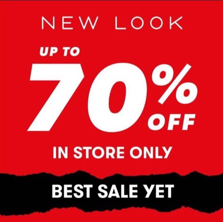 Shop the best ever <a href="/newlook/">New Look</a> sale now at New Look #eastleigh