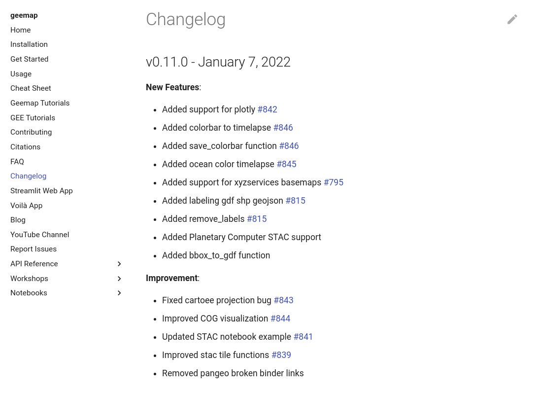 giswqs's tweet image. Notebook examples:

#PlanetaryComputer: geemap.org/notebooks/91_p…

#plotly: geemap.org/notebooks/92_p…

#COG: geemap.org/notebooks/93_c…

#Heremap: geemap.org/notebooks/94_h…

Changlog: geemap.org/changelog