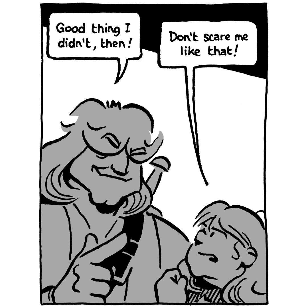 johncomic's tweet photo. new episode of "Not That Magic: Tales of Vernor Magus" (the Wizard of More Or Less) #comics #comicstrip #NotThatMagic #VernorMagus #RussTheBarbarian https://t.co/PPwloqlVrn
