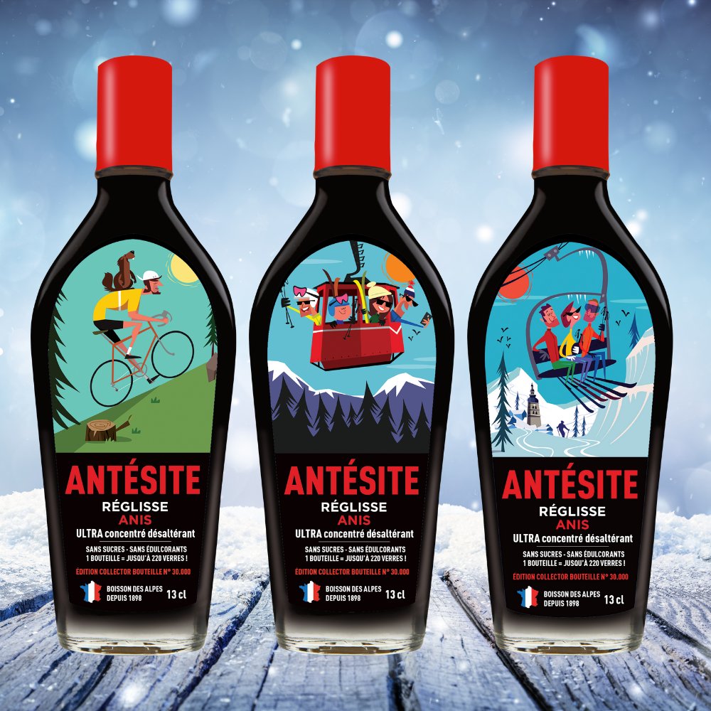 Elle est arrivééééeee ! Antésite lance sa nouvelle collection COLLECTOR, clin d'oeil à son amour pour les montagnes... Réglisse ANIS ou réglisse MENTHE... A shopper dès à présent sur notre site ;)  #grenoble #mountains #collectors #vintage #madeinFrance