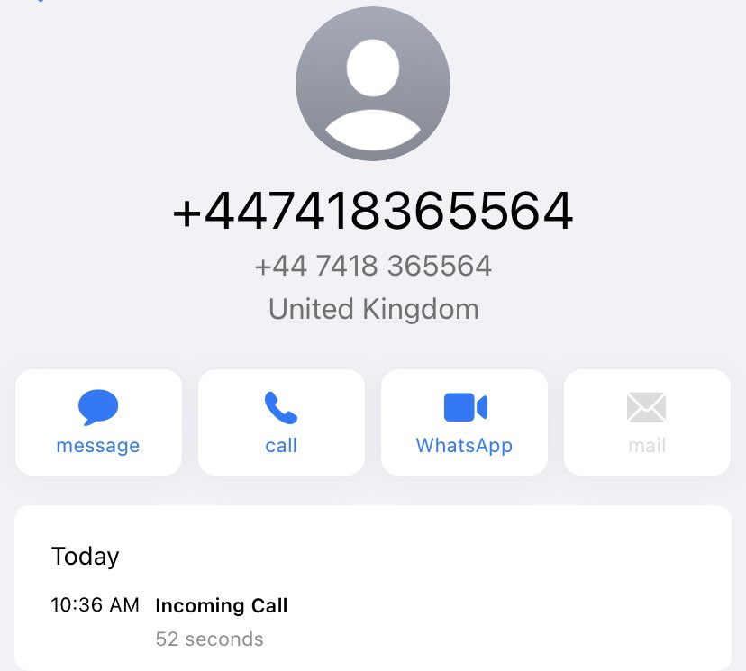 I also received calls from +447418365564 at 10.36 AM & 12.28 PM today.

Caller claimed to be from “Sikhs for Justice”, took responsibility for #PMSecurityBreach & asked #SupremeCourt to refrain from hearing this case.

Very serious. Must be properly investigated.

@DelhiPolice