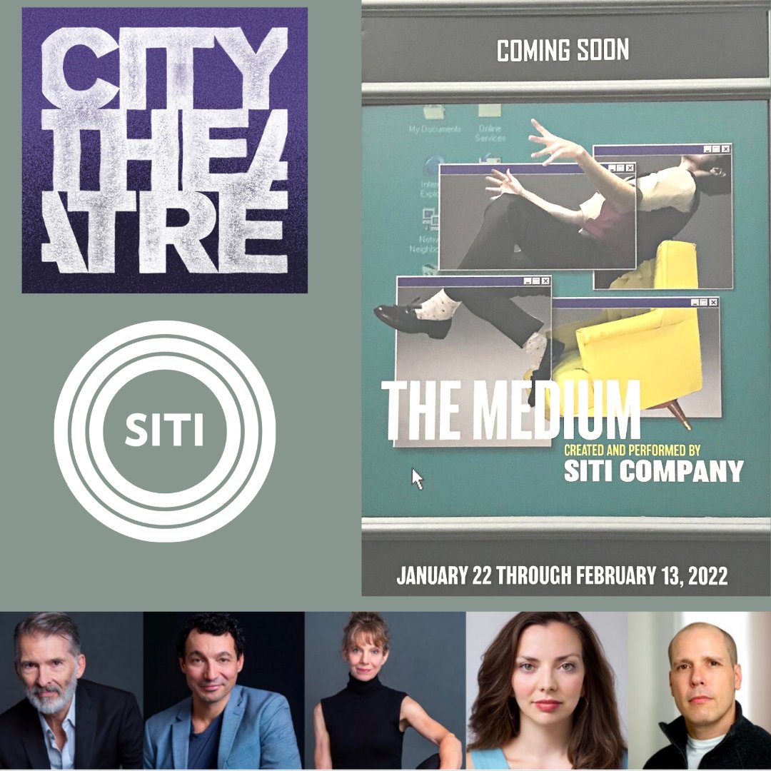 THE MEDIUM returns to City Theatre and Pittsburgh after 25 years! Originally created in 1993 to explore the field of technology through the lens of Canadian philosopher Marshall McLuhan, this play seems more resonant than ever nearly 30 years later. citytheatrecompany.org/play/the-mediu…