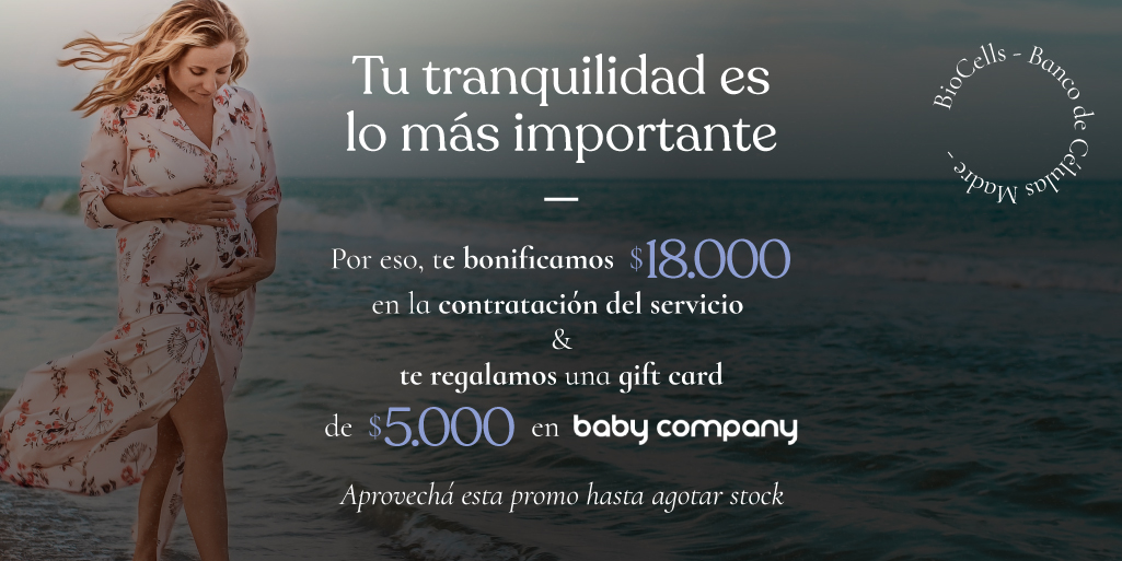 BioCellsArg's tweet photo. Lo más importante es priorizar la tranquilidad y la salud de tu familia 👪💕
Por eso, te bonificamos $18.000 en la contratación de nuestro servicio y te regalamos una gift card en @babycompany_AR 🎁 Tenés tiempo hasta agotar el stock 💜
#ElCuidadoEsAmor #BioCells #CelulasMadre https://t.co/piw5CyQA6m