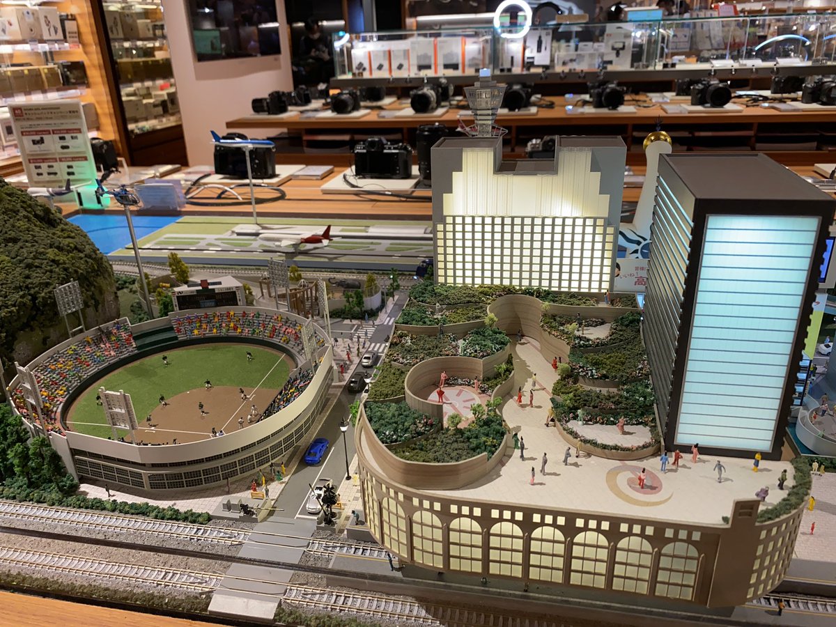 大阪球場 ジオラマ レプリカ ホークス HAWKS 南海ホークス 大阪球場の建築模型 | ☆ボールパーク ミュージアム☆プロ野球 J