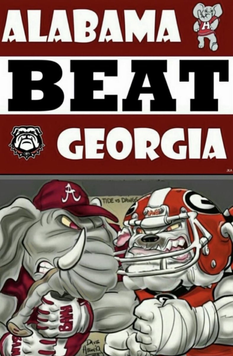 Get up! It’s FINALLY Game Day! #RollTide #beatthedawgs