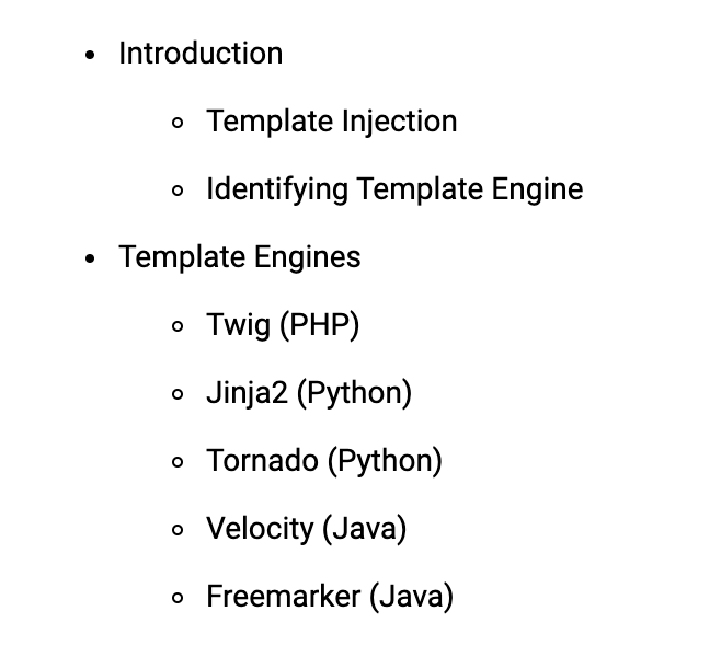 Template Injection in Action:  2-hour workshop on Template Injection (SSTI)

gosecure.github.io/template-injec…

#ssti #hacking #cybersecurity #bughunting