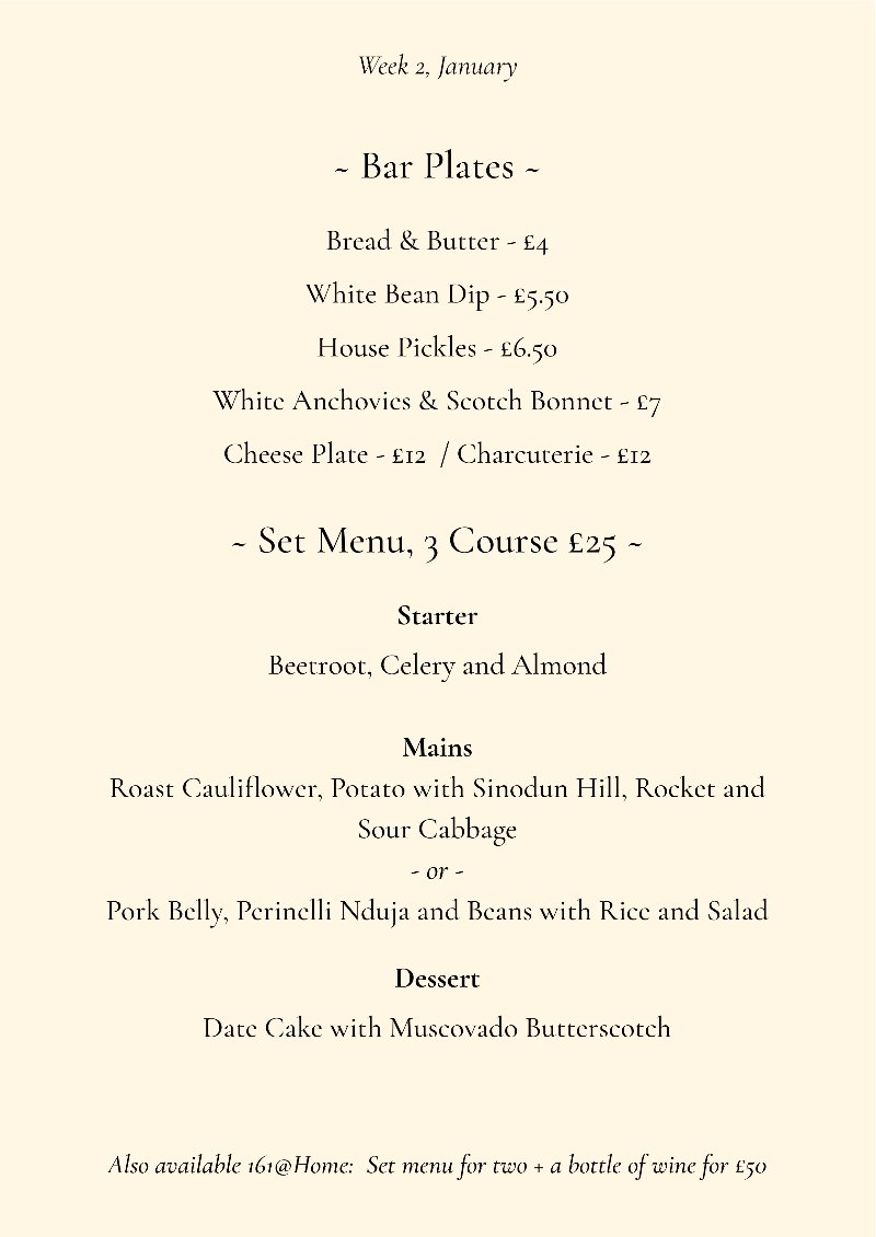 This Week at 161 - mailchi.mp/161foodanddrin…