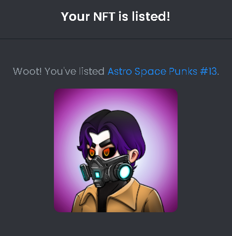 astrospace_p's tweet photo. Astro Space Punks DROPPED 5 new NFTs!!

Get your Space Punks now!

https://t.co/svY2fm2Qc9

Before the Price Goes UP! 

#NFTGiveaway #NFTCommunity #NFTdrop #NFTGiveaways #NFTCollection #NFTshill #NFTartists #NFTLAUNCH #nftcollector #NFTJPN #bnb #eth #Solana https://t.co/67Oosqb76p