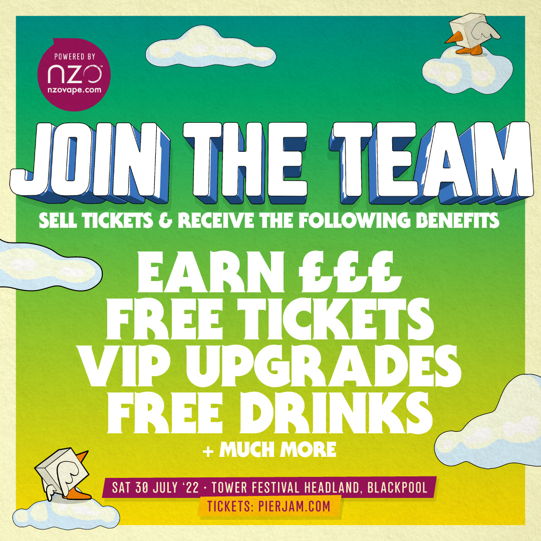Join the PierJam Team ✅

Want to get FREE Tickets, VIP Upgrades, Free drinks and so much more for PierJam events? 

Find out more about joining the team  vwmusic.co.uk/rep/

#PierJam #BassJam