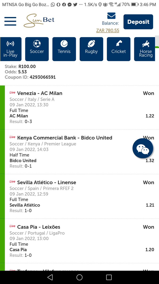 frank_bets's tweet photo. Had 2 hits Yesterday and One bloody murder. Sending second slip from yesterday next then today's attempt follows. Remember to retweet this and other winning tickets. Whoever retweets the most by friday wins R100 Voucher #sportsbetionakingkaka #bettingtwitter #bettingpicks https://t.co/gfiS03fkJq