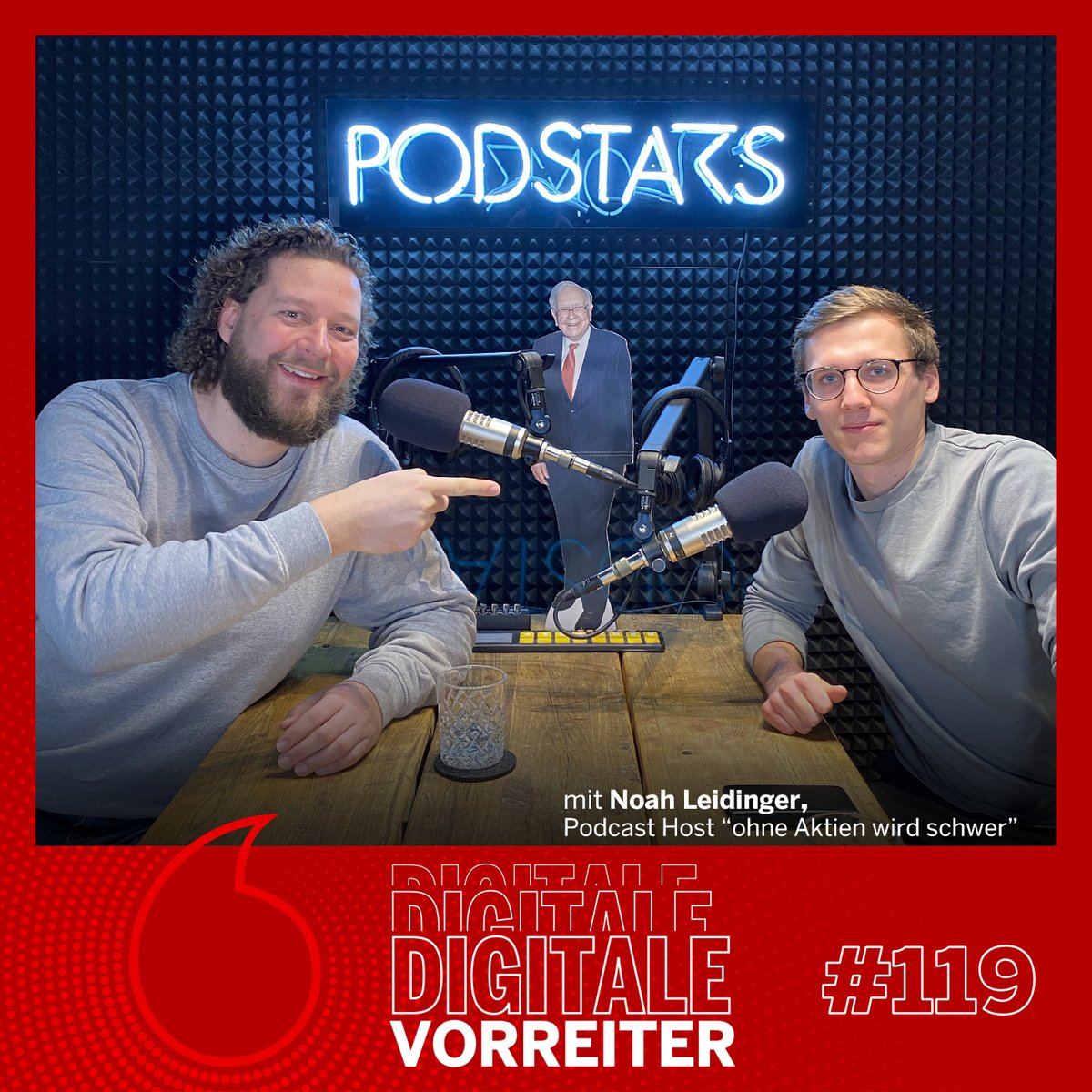 Alles zu Tesla, BioNTech und die besten #Aktien für 2022 erfahren Sie von Noah Leidinger, Host des Börsen-Podcasts „OHNE AKTIEN WIRD SCHWER“ von @OMRockstars , in der neuen Folge bei #DigitaleVorreiter.

Jetzt reinhören: vodafone.de/business/digit…