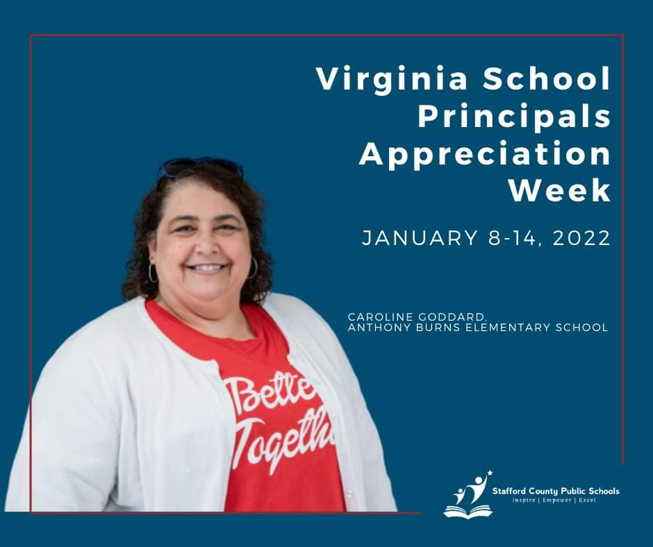 SCPS_HR's tweet photo. Thank you, Ms. Goddard! 

Anthony Burns Elementary 
#ABESstrong
#BetterTogether
#SCPSStrong
#VASchoolPrincipalsAppreciationWeek https://t.co/D9EAIvtnLO