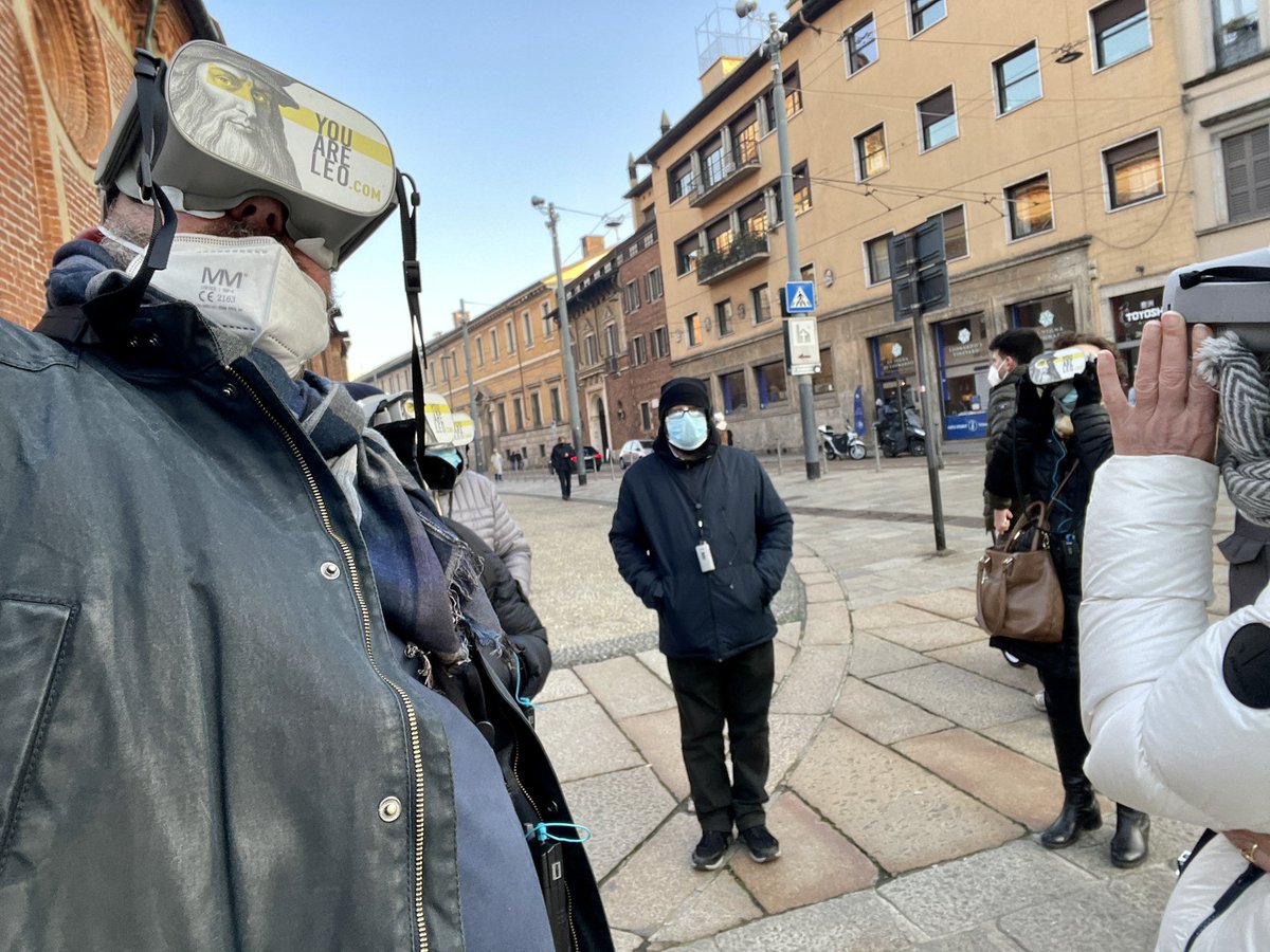 GGAStudio's tweet photo. LEO is Back … and You can be him! An awesome cyber-tour in an unexpected DaVinci’s visionary Milan, where 5 astonishing experiences will blow your imagination by augmenting your senses … and let you fly back to past! A MUST Visit : don’t miss it #ggastudio https://t.co/0YlhTAaPgP