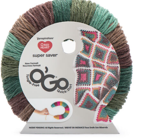 propleaf_crafts's tweet photo. o'go packaging can make even red heart super saver look appealing. it's the scratchiest yarn in existence but that blanket looks nice!!! https://t.co/Gl4acMyKS3