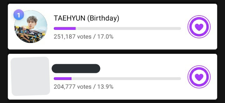 MUBEAT | 220110

[February] Subway AD
🗓️ Ends January 18th (12PM KST)

📌 Vote for #TAEHYUN

➡️ Current: 1st Place - 251,187 votes 
Gap: 46,410 votes ⚠️

🔗mubeat.page.link/Btrb

🏆 TOP 4: Subway Ad at Hongdae Station

<a href="/TXT_members/">TOMORROW X TOGETHER</a> <a href="/TXT_bighit/">TXT OFFICIAL</a> 
#TOMORROW_X_TOGETHER