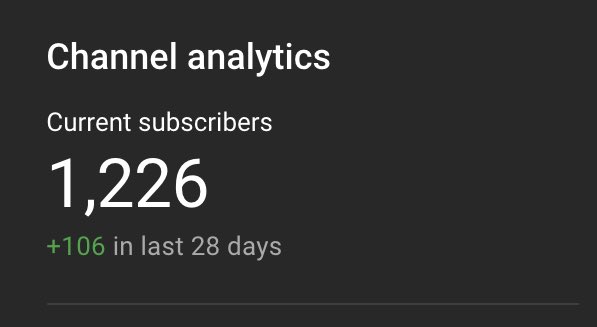 ishans_art's tweet photo. @YouTubeCreators @YouTubeCreators @YouTube I have a problem /doubt in my YT studio it is showing I have 1,226 subs while in YouTube app it is showing 1,180 I have been waiting for 12 hrs if it is gonna change but it didn’t . Please tell what is the reason for this https://t.co/jt9fgPEo2H