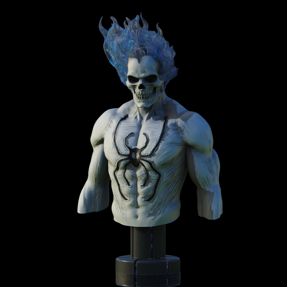 Spirit Spider bust

#3Dprinting #zbrush