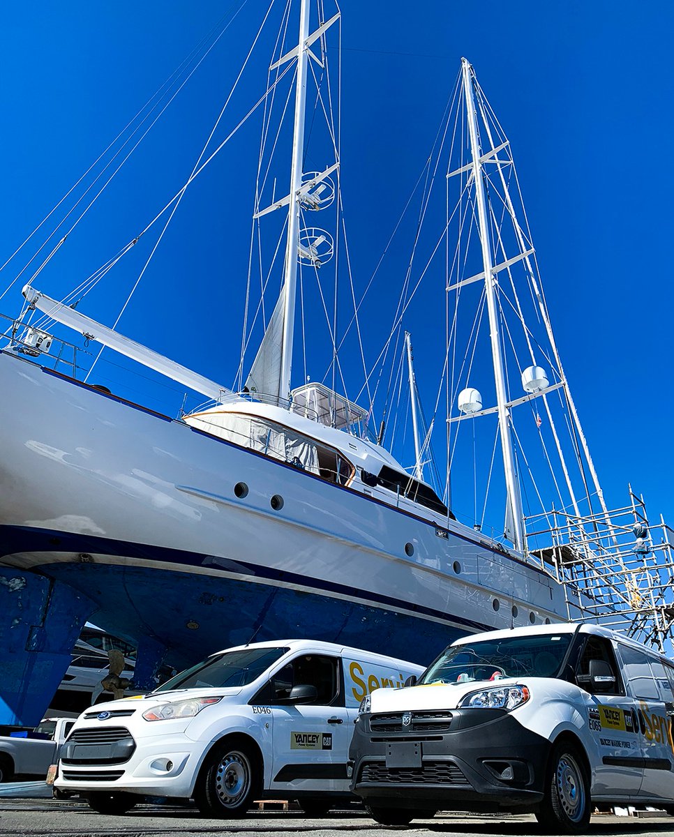All of this #MarineMaintenance is really making us miss boating season!