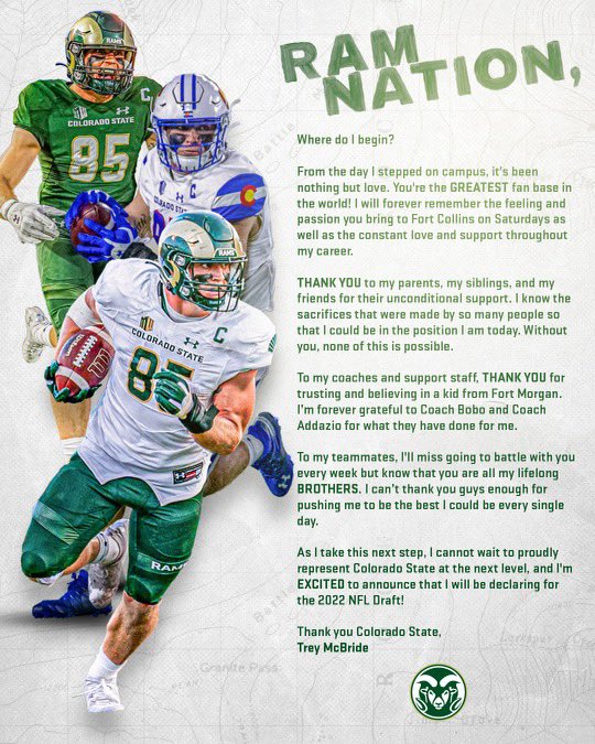 Thank you Colorado State! 💚🐏