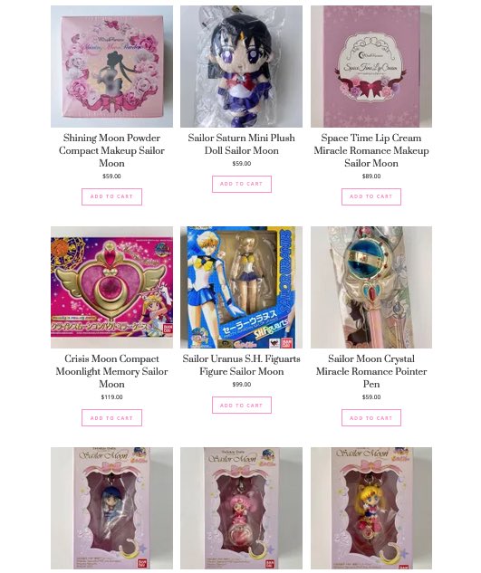 SMCollectibles's tweet photo. ⭐️⭐️⭐️ I still have lots of #SailorMoon goodies available here, check it out: https://t.co/LV8ViOMiPm  ⭐️⭐️⭐️ https://t.co/B7qMPEnGt0