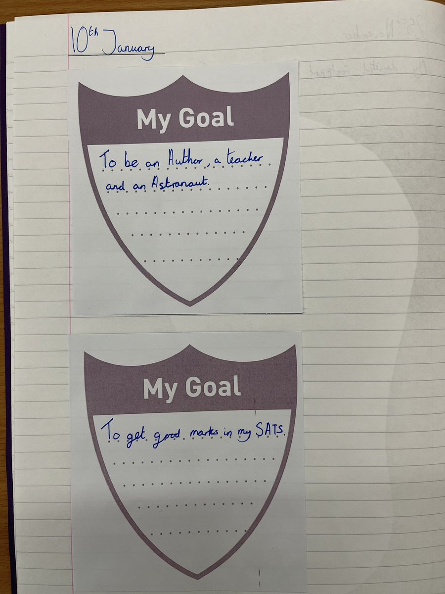 Lots of interesting goal-setting in Ash Class ranging from being an astronaut, a paramedic and playing for @hullkrofficial 🏉 @JigsawPSHE #GoalsandDreams @thrivetrust_UK @thrivetrust_CEO