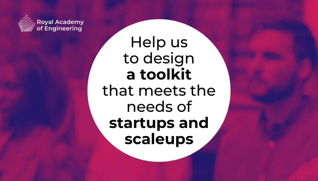 RAEngNews's tweet photo. Help us develop our next resource supporting startup and scaleup organisations trying to embed diversity and inclusion in their company. Help us understand your challenges and what support would be useful in this short survey: https://t.co/MNQapaEzkE #EngDiversity https://t.co/8pvXZomI4x