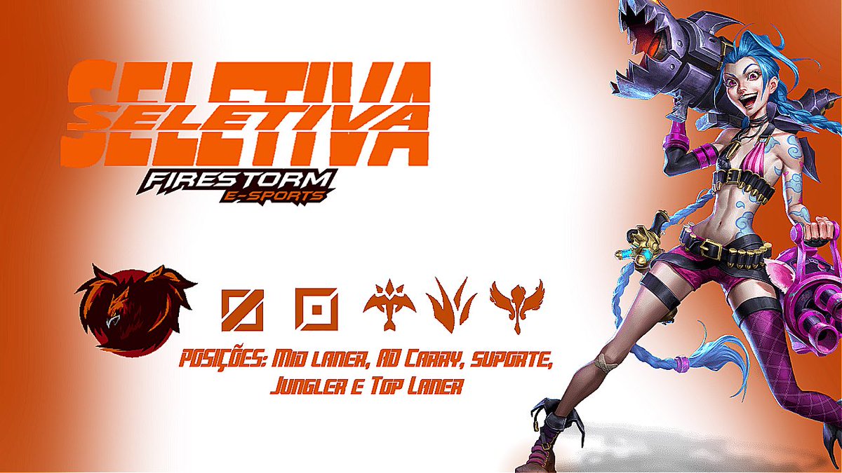 INSCRIÇÕES ABERTAS 🔥

Nós somos a Firestorm eSports, uma org focada em jogos FPS, mas estamos ampliando para o cenário de LOL em busca de uma lineup para disputar a @empoligaoficial !

<a href="/gaming_gjc/">GJC Gaming</a> @saintklauslol <a href="/vagas_esports/">Vagas Esports</a> 

Link para participar do processo seletivo abaixo!