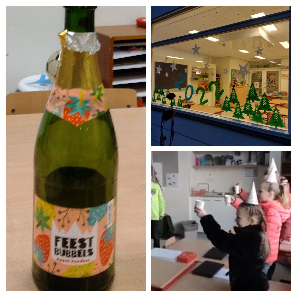 De eerste schooldag in 
2️⃣0️⃣2️⃣2️⃣...

Fijn om alle kinderen weer te zien op school vandaag...
Het was een gezellige en geslaagde dag! 

En natuurlijk werd er nog even geproost.. Op een fijn, gezellig, gezond en leerzaam jaar!