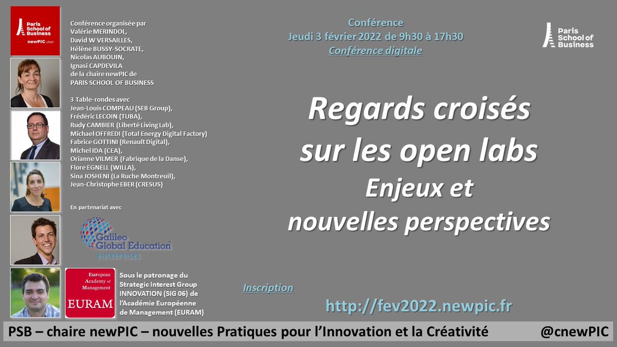 Conférence digitale le 3 février 2022 sur les #openlabs 4e table ronde: contribution #openlabs à protection sociale porteurs projets entrepreneuriaux avec <a href="/helenebussy/">Helene</a> <a href="/Willa_off/">WILLA</a> #laRucheMontreuil <a href="/assocresus/">CRÉSUS</a>  
Lien pour inscription: fev2022.newpic.fr
