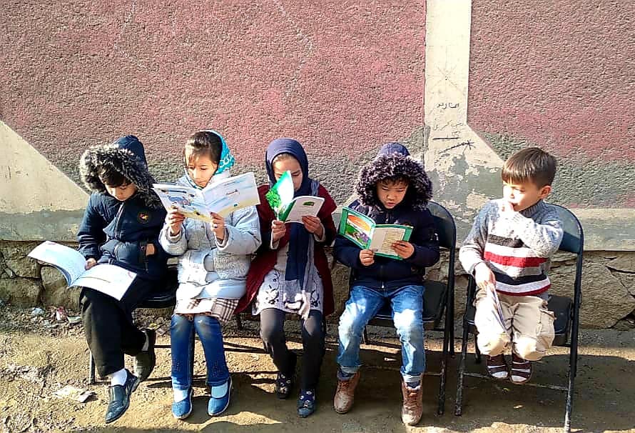 We have wonderful news to share with you all! Today, we launched a small mobile library in Dasht-e-Barchi! Charmaghz welcomed the children and their excitement to read and play. We will continue expanding our services around Kabul, where children need them the most. #bookmobile