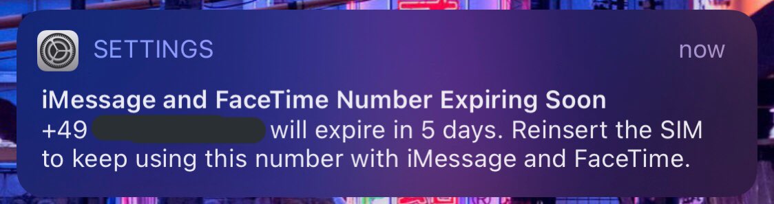 Ah cool, ist ja nicht so als wäre genau die Sim in dem Handy drin…

Also manchmal ist Apple echt weird mit den bugs