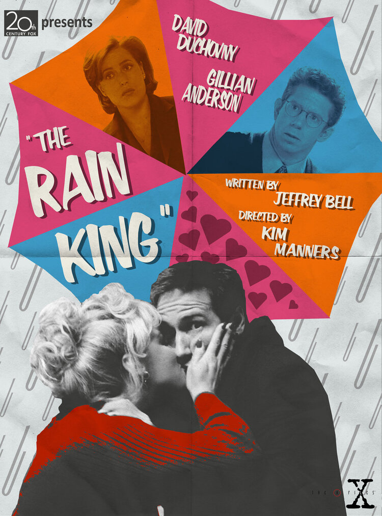 JJLendl's tweet photo. The X-Files episode "The Rain King" debuted #otd in 1999. Here's my poster for the episode. #TheXFiles #xfilesposterproject https://t.co/VaaxUHATbt
