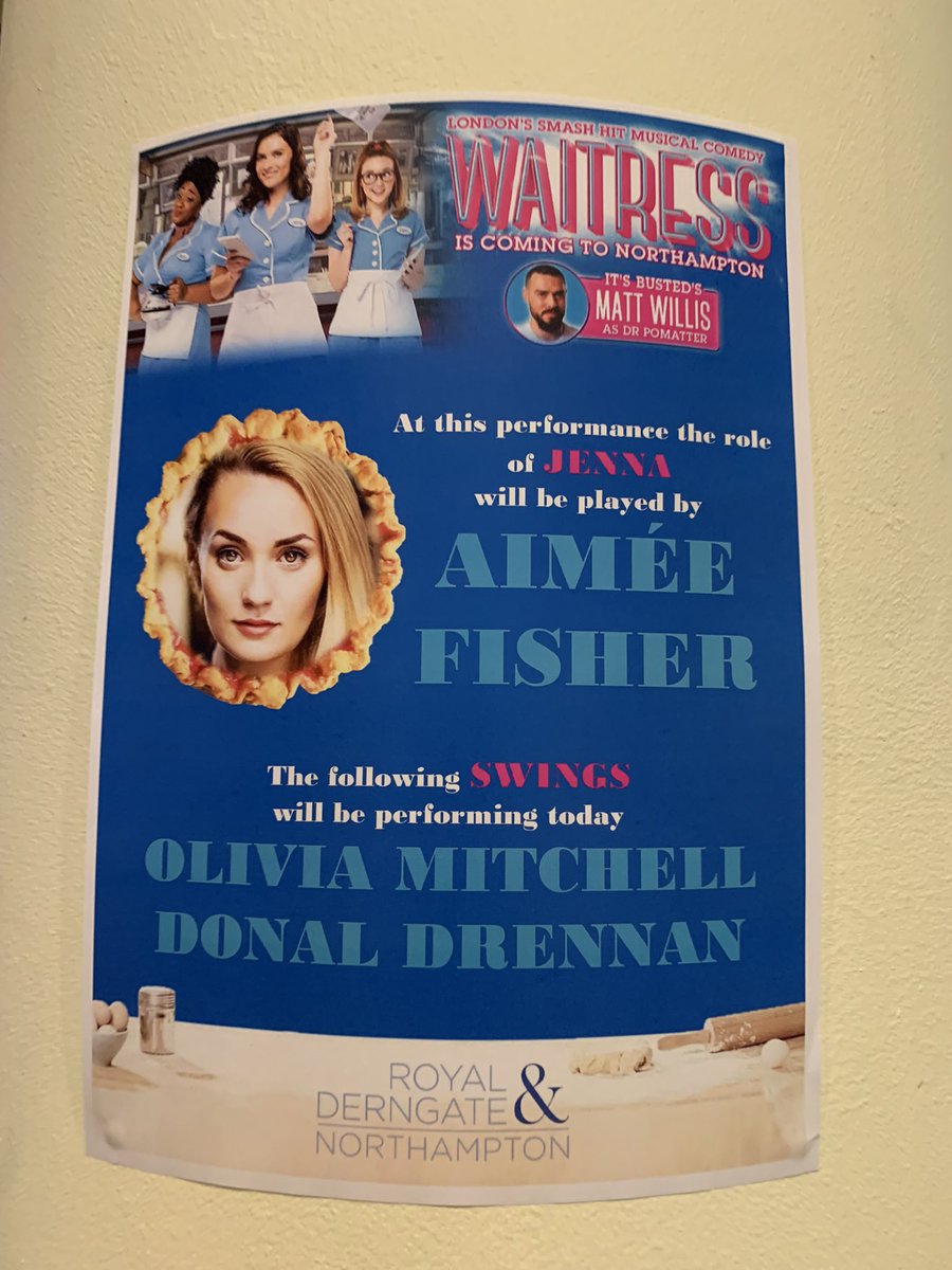 WestEnd Understudies (@westendcovers) on Twitter photo 📣 Now this is how you advertise your covers AND swings….
The SWINGS performing are just as important. Swings are so rarely advertised and are often uncredited in the UK.
Hats off to the <a href="/WaitressUK/">Waitress The Musical</a> tour team 🙌👏
TAKE NOTE ALL 📣 Now this is how you advertise your covers AND swings….
The SWINGS performing are just as important. Swings are so rarely advertised and are often uncredited in the UK.
Hats off to the <a href="/WaitressUK/">Waitress The Musical</a> tour team 🙌👏
TAKE NOTE ALL
