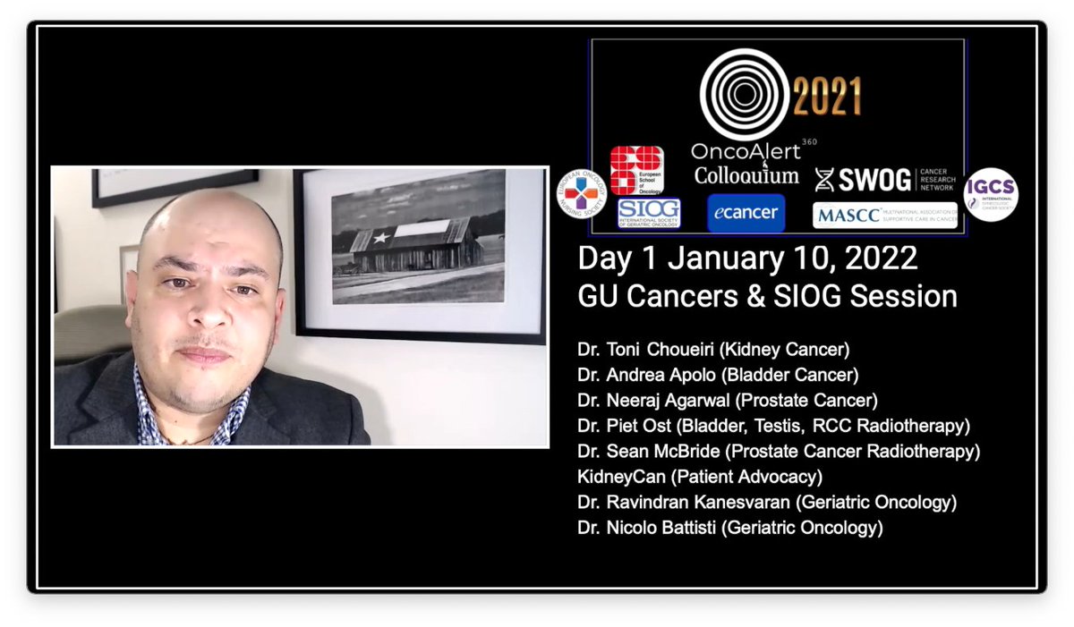 Thanks for Joining us for DAY1⃣of our #OncoAlertColloquium 🚨
🙏 @DrChoueiri @apolo_andrea @neerajaiims @piet_ost @seanmmcbride @kidneycan @SIOGorg @ravikanesvaran & @nicolobattisti 
This Video📺is NOW Available‼️
JUST CLICK
https://www.youtube.com/watch?v=razFoXCU03k
or http://www.OncoAlert360.com 