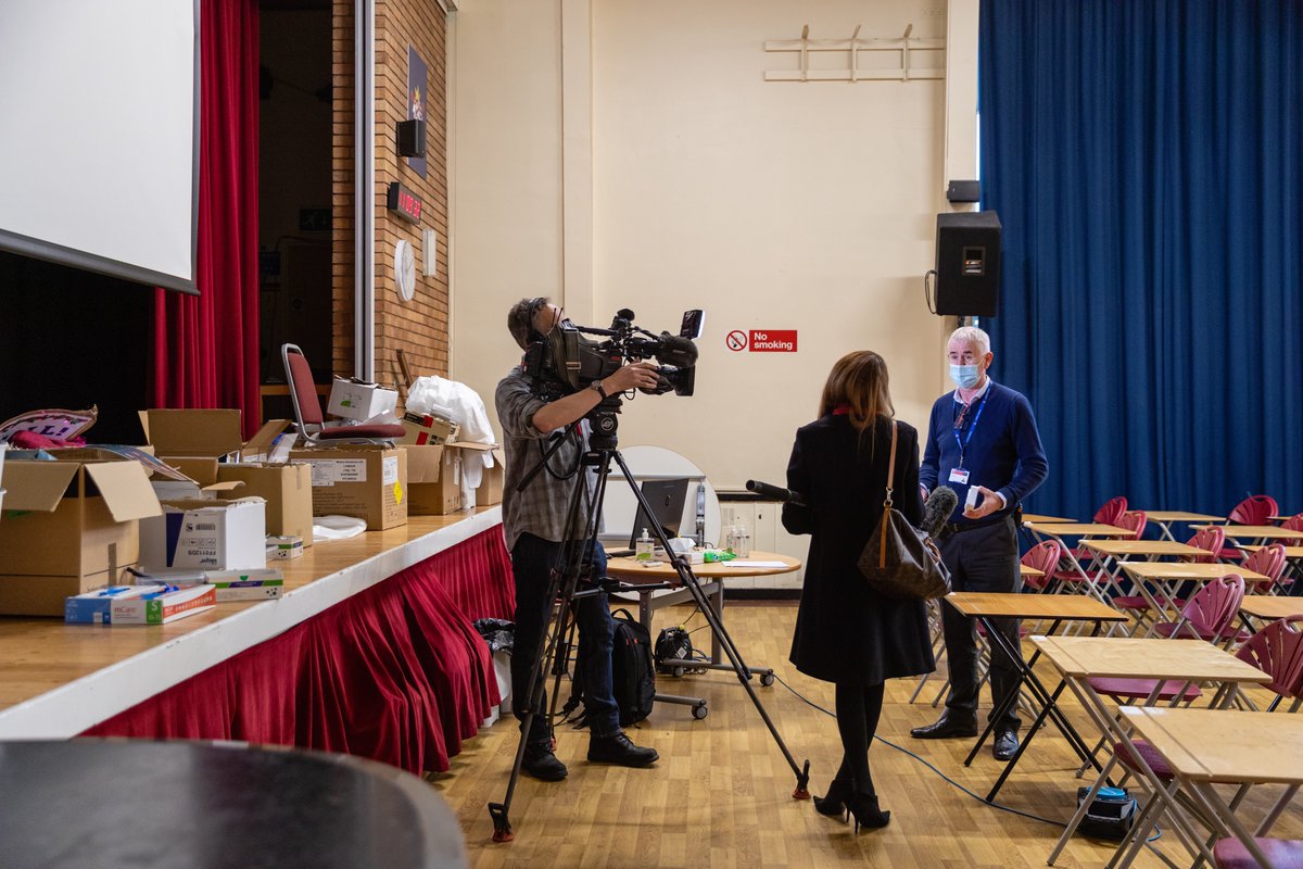 matthewdever's tweet photo. BTS from tonight's @BBCNWT report @PenworthamGH by @NaziaMogra 

Images: © @matthewdever https://t.co/rrdMRvYhGq