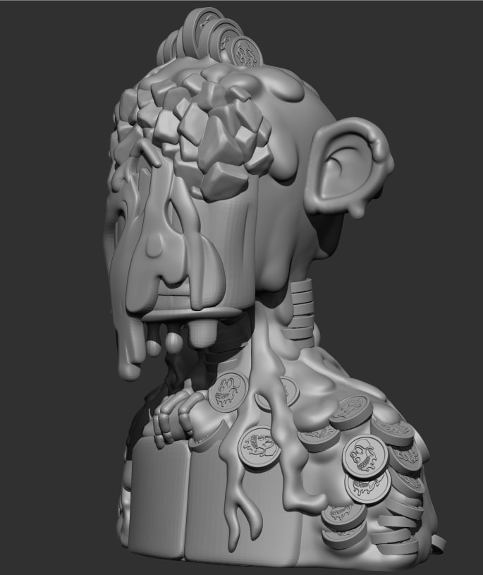 3D_Mutant_Ape's tweet photo. In the absence of modeling the laser of the eyes to send this MAYC (family @BoredApeYC) to print in 3D, then we will add the textures to render an image, soon you will have this wonderful physical sculpture in your hands @MutantAurelius
#MAYC #BAYC #3DMAC #3DMACAR #BAKC #MACK https://t.co/fPhxFleP7g