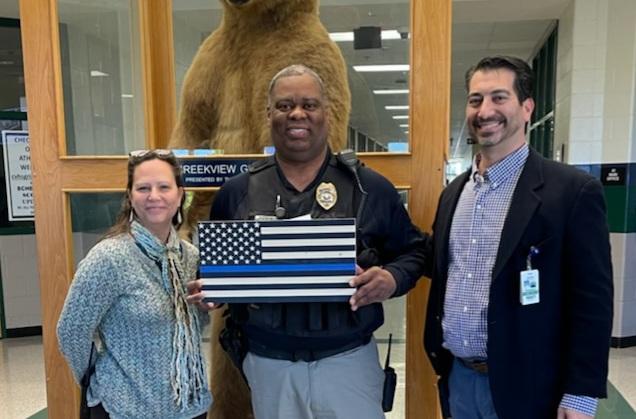 Celebrating Officer Stephenson today.   One of the best officers and people you will ever meet.