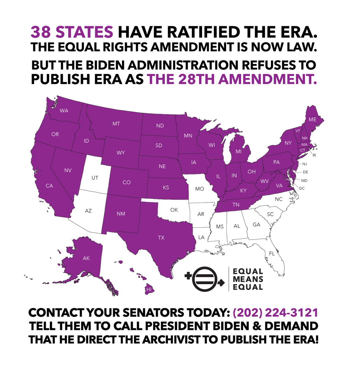 kamalalopez's tweet photo. @Bfolly @KwameRaoul @AGEllison @dcassutt Thank you @KwameRaoul from @EqualMeansEqual + equality warriors across America who delivered the last 3 States needed 4 full Constitutional equality 4 all people regardless of sex! Please fight for us!  @WMurphyLaw EME just lost the only other suit protecting ERA! We cannot lose! https://t.co/iLhV2wK7ZC