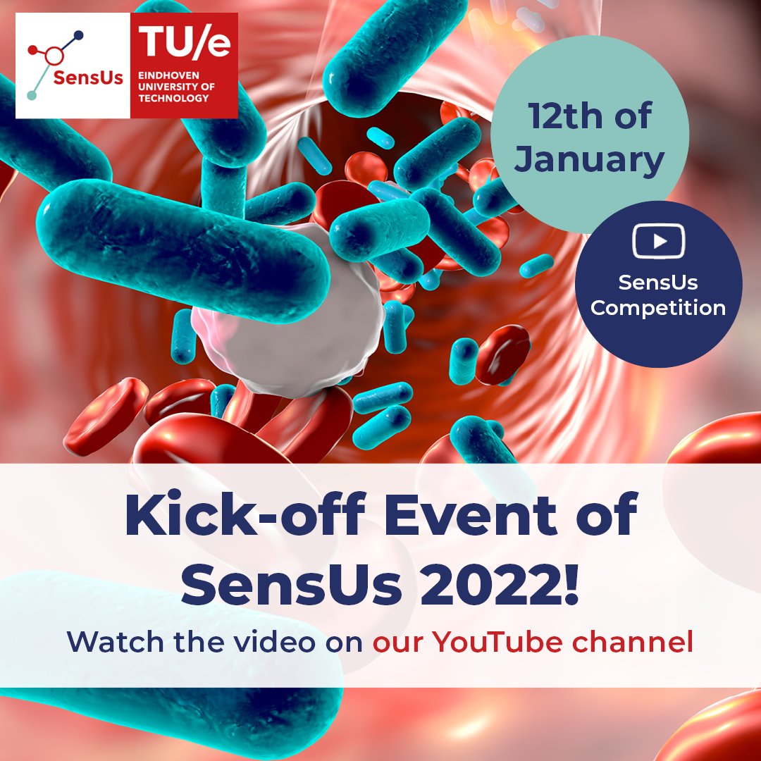 The start of SensUs 2022 is almost there! On the 12th of January, the first-ever Kickoff Event will be held. A YouTube video will be uploaded on Wednesday. In this video, we will officially open the SensUs Competition!