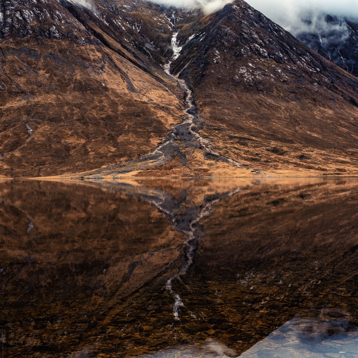 Glen Etive in a reflective mood. #glenetive #fujifilm #fuji #shotonfuji