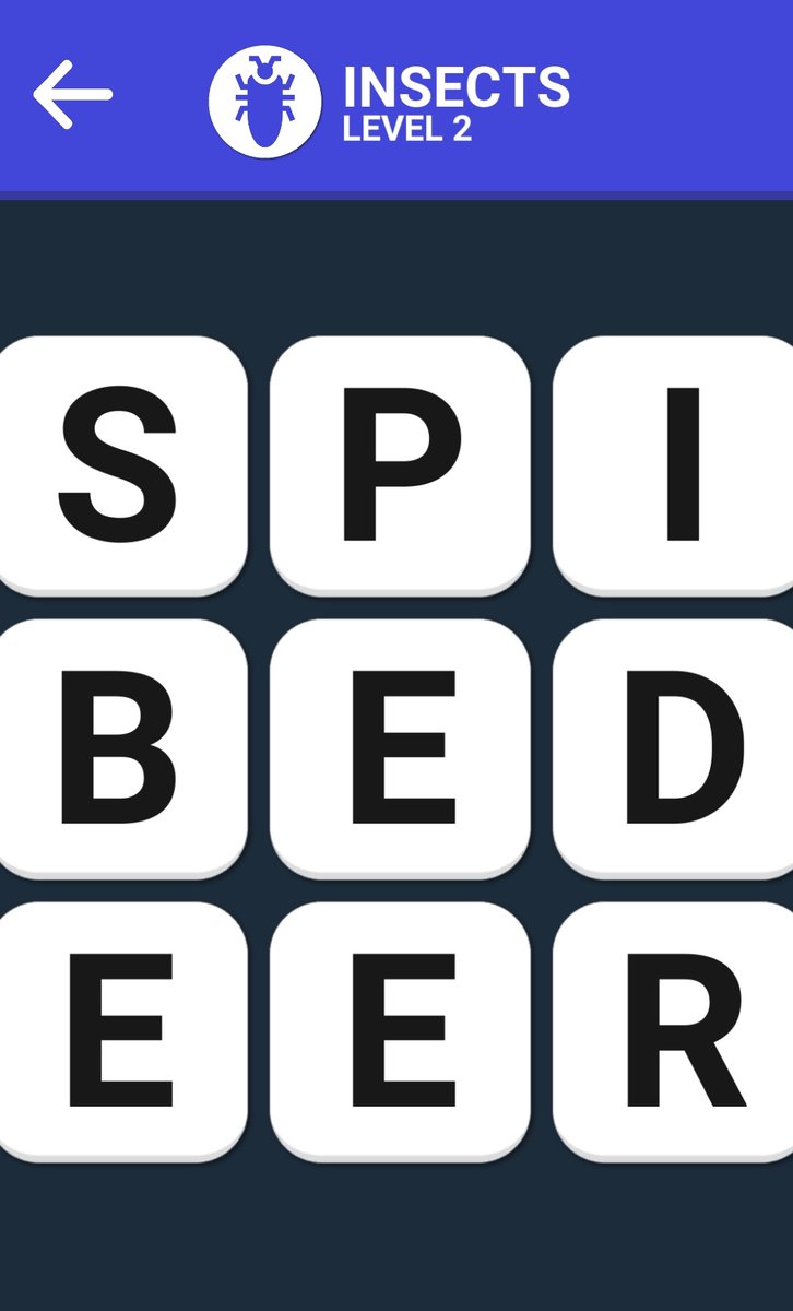 The category is "Insect"
I cry foul!