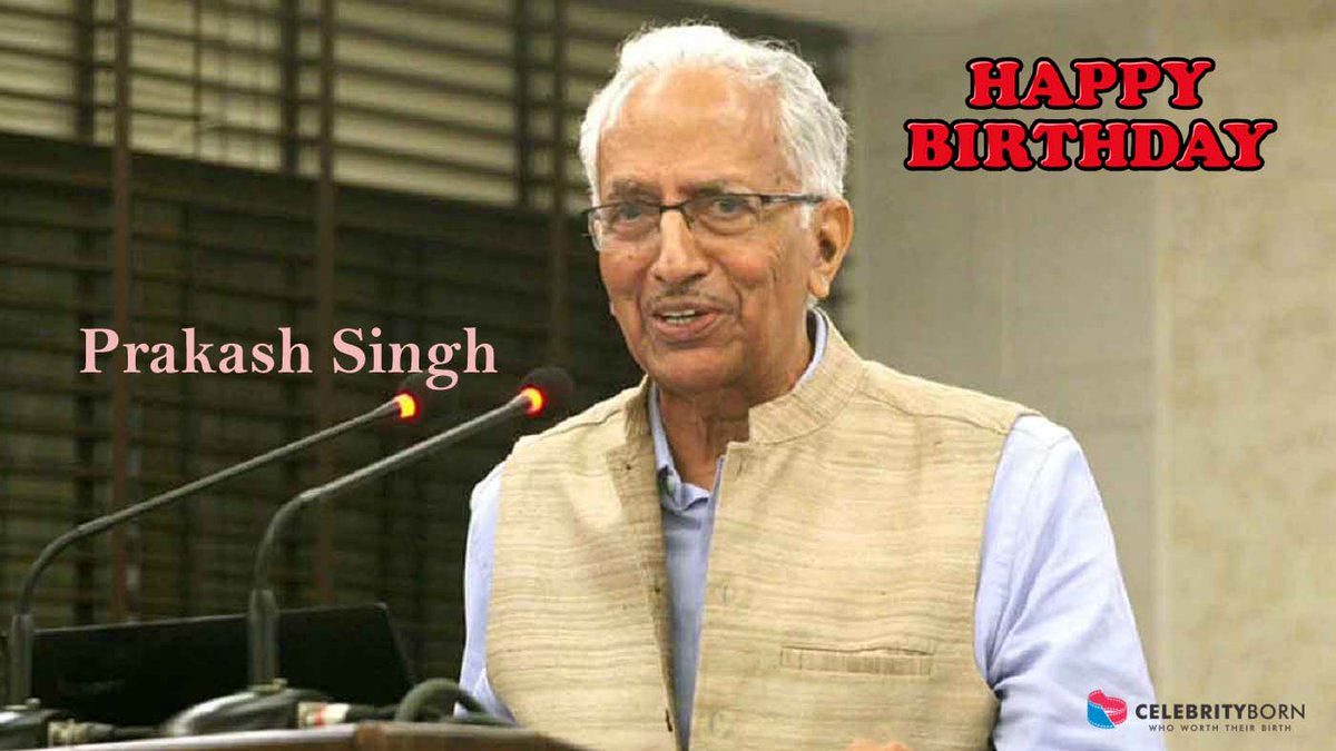 CelebrityBorn's tweet image. Happy Birthday to Prakash Singh (Indian Police Officer, Writer &amp;amp; Author)
#PrakashSingh #PoliceOfficer #Writer #Author #PrakashSinghBirthday 
About : bit.ly/3HOubn9