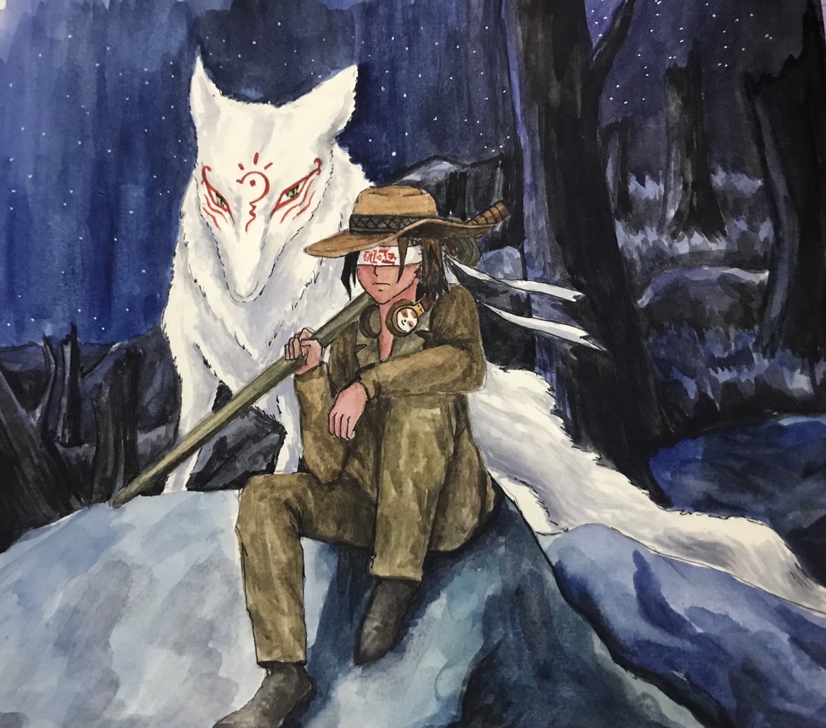 qh1hcm's tweet photo. Lonely mood! His sword sharp like the wolf fangs!! They are only friends !
@AzukiZen @CapRKT @daphtheSHAFT
#makamiwolf #AzukiArt #AzukiCosplay https://t.co/CZIwFj0IyA