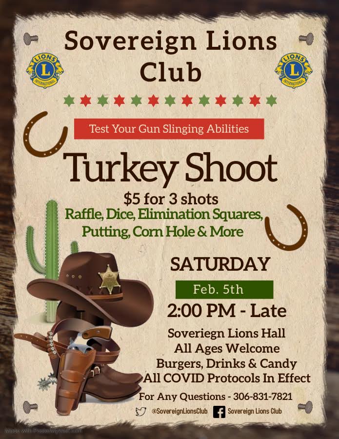Mark your calendars! February 5th. Fun for all ages, come support a good cause. Main Street Sovereign, can’t miss it!